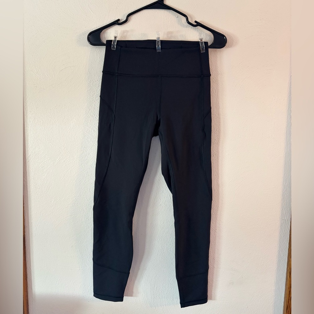 Lululemon sz 6 Black High-Waisted Leggings